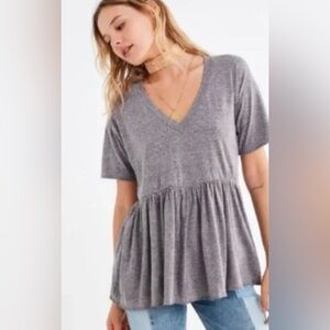 Urban Outfitters Truly Madly Deeply Babydoll Top